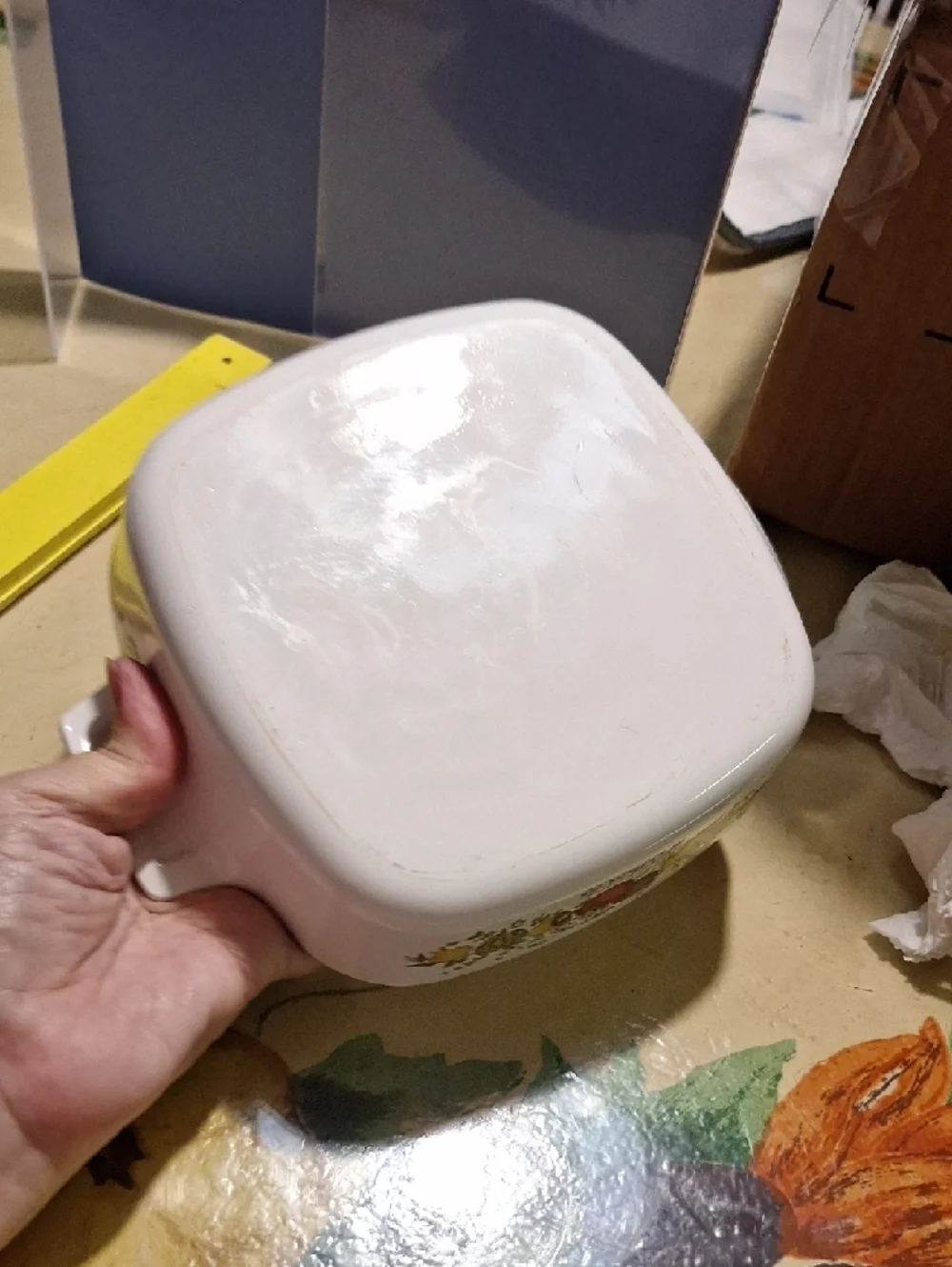 Corningware White  L'Echalote Casserole Dish 